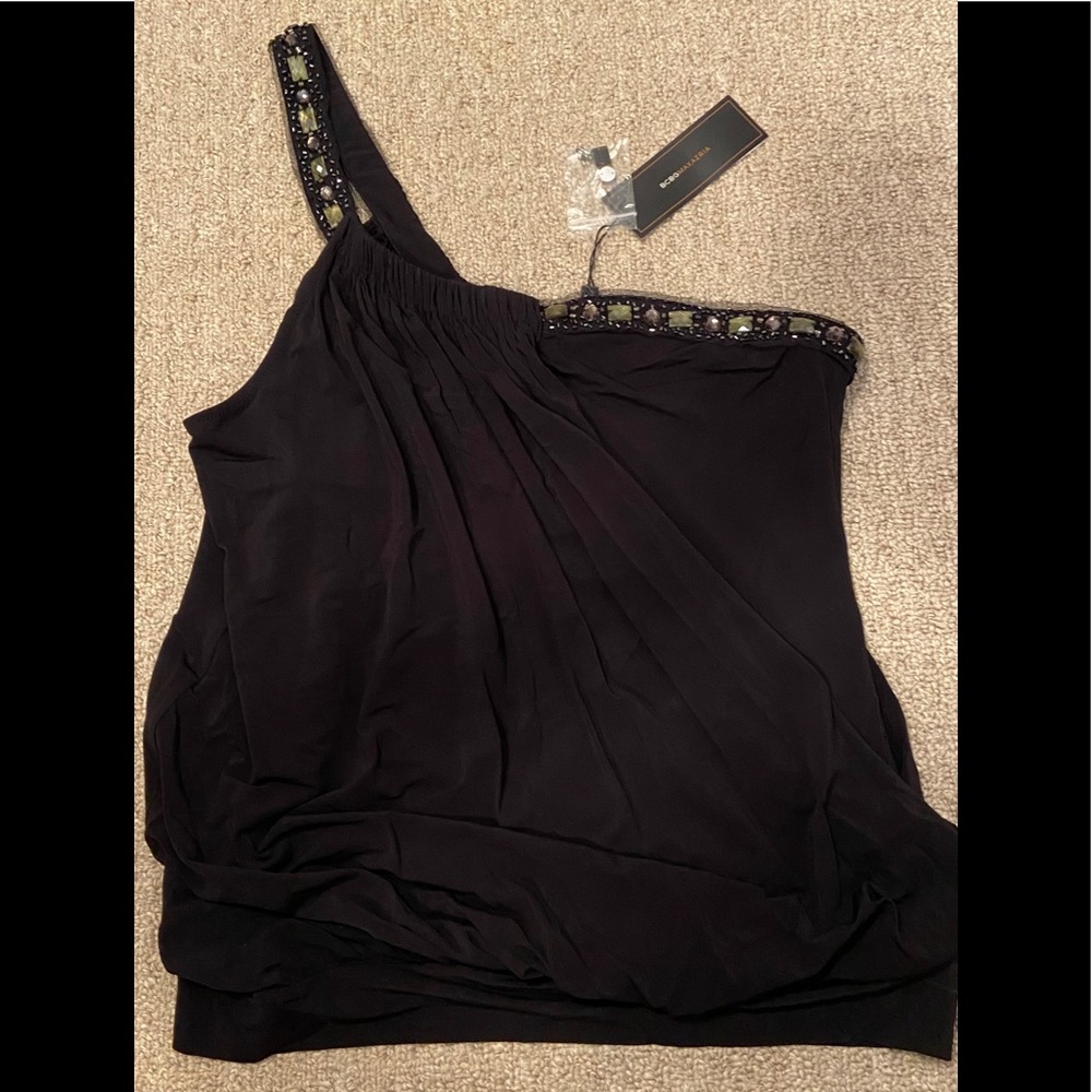 BCBG MaxAzria size medium one shoulder top